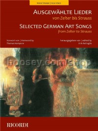 Ausgewählte Lieder von Zelter bis Strauss (High Voice)